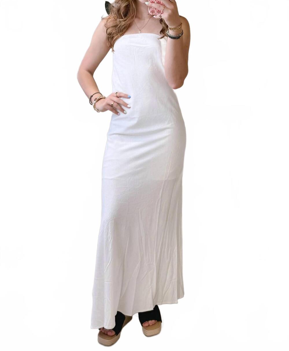 NEW DRESS FORUM ready for sunshine maxi dress in ivory